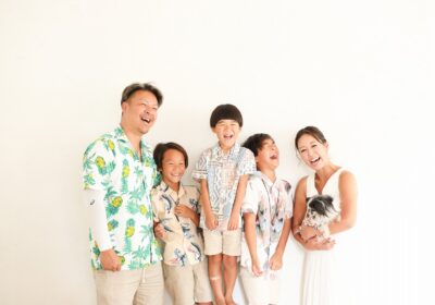 <結婚記念>こんな家族写真撮ったことない!<3兄弟>