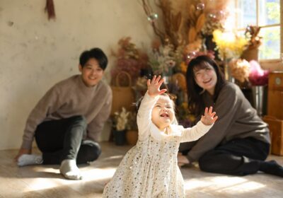 <1才バースデーフォト>口コミ<ケーキスマッシュ>