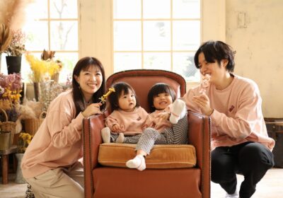 <1才バースデーフォト>あけましておめでとうございます<ケーキスマッシュ>