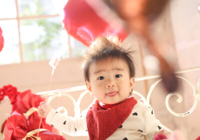 ＜バレンタインイベント＞ポイントは赤スカーフとモヒカン