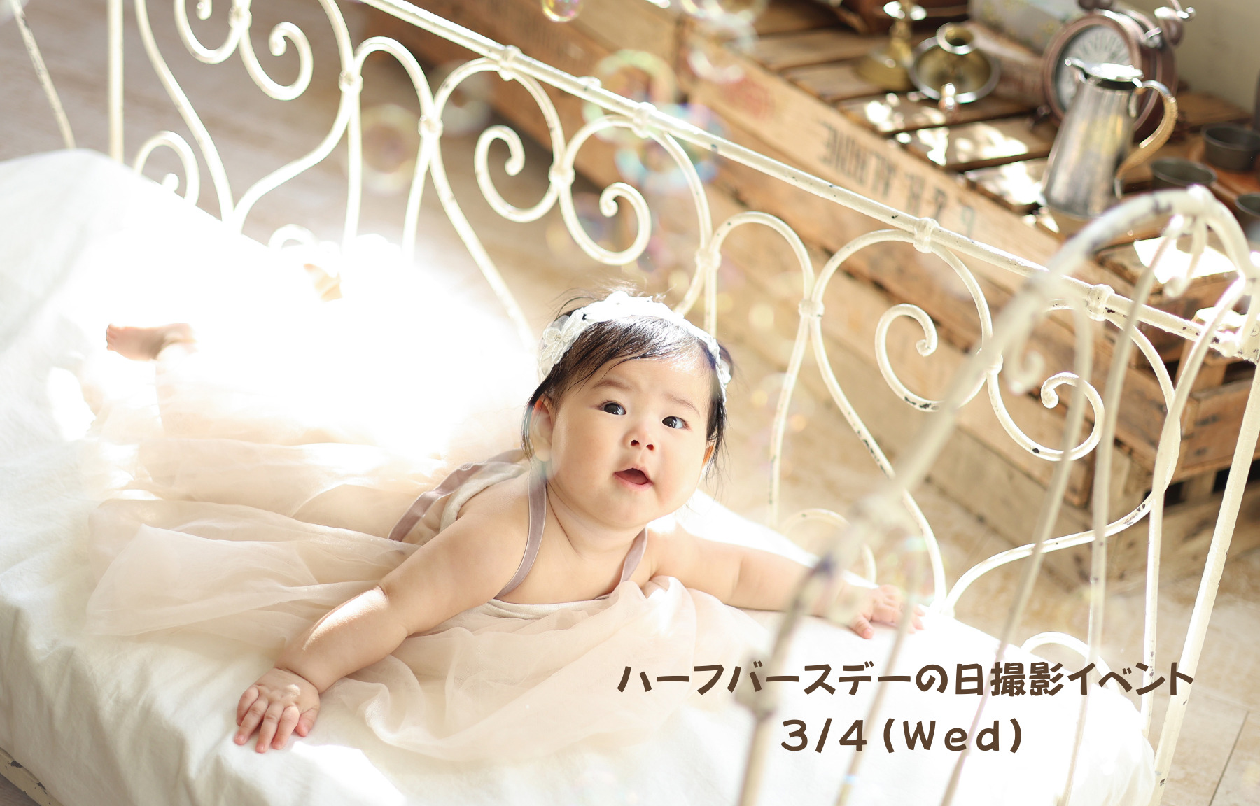 ハーフバースデーの日撮影イベント