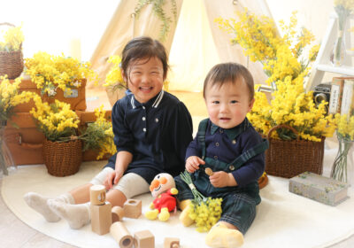 <1才バースデー>きょうだいってものは