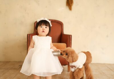 <1才バースデーフォト>多忙につき<トイプー>