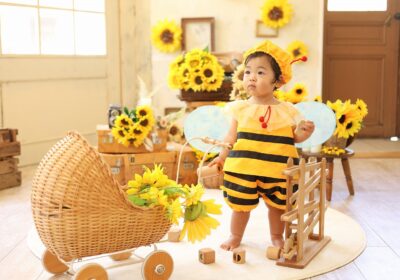 <イベント撮影会>ひまわり畑の小さな住人さん🐝
