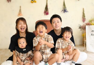 <1才バースデー>笑って、泣いて、にぎやか3兄弟<ハロウィン>